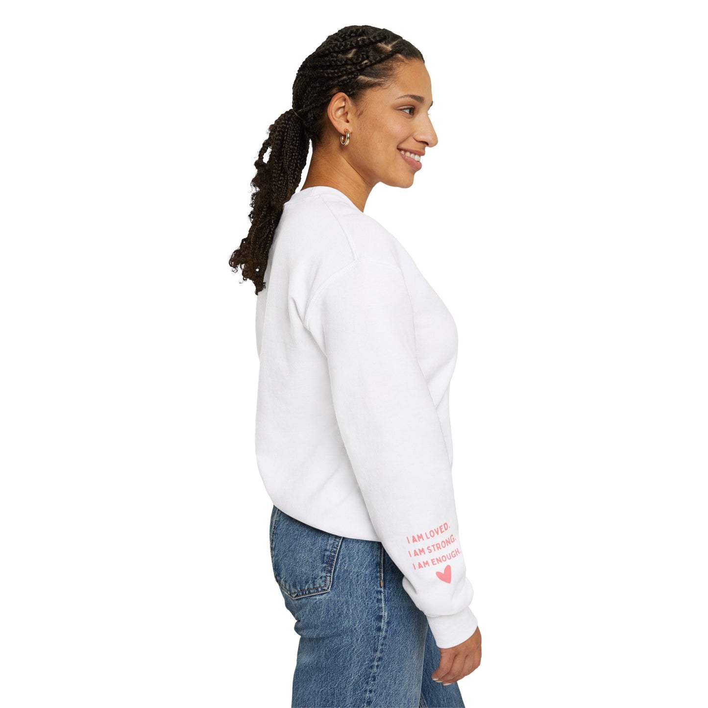 I Am Enough Crewneck Sweatshirt