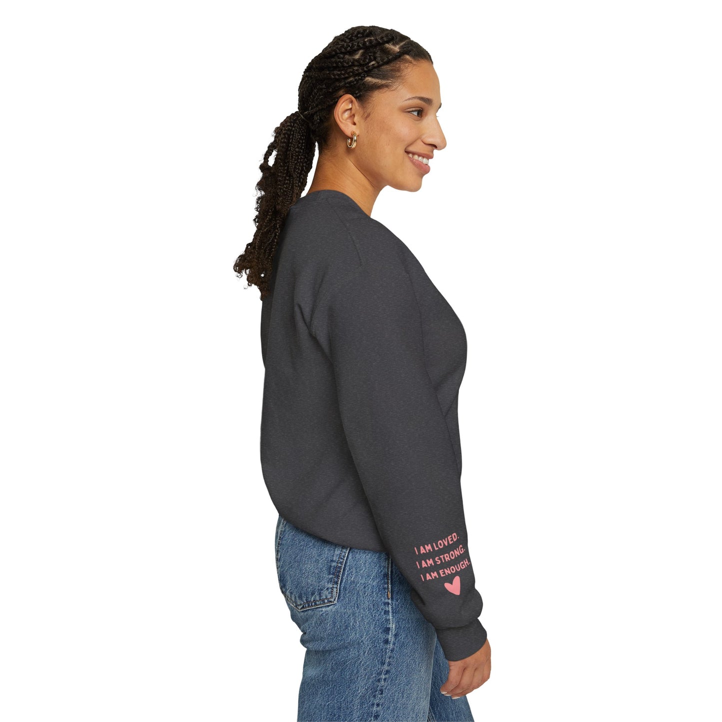 I Am Enough Crewneck Sweatshirt