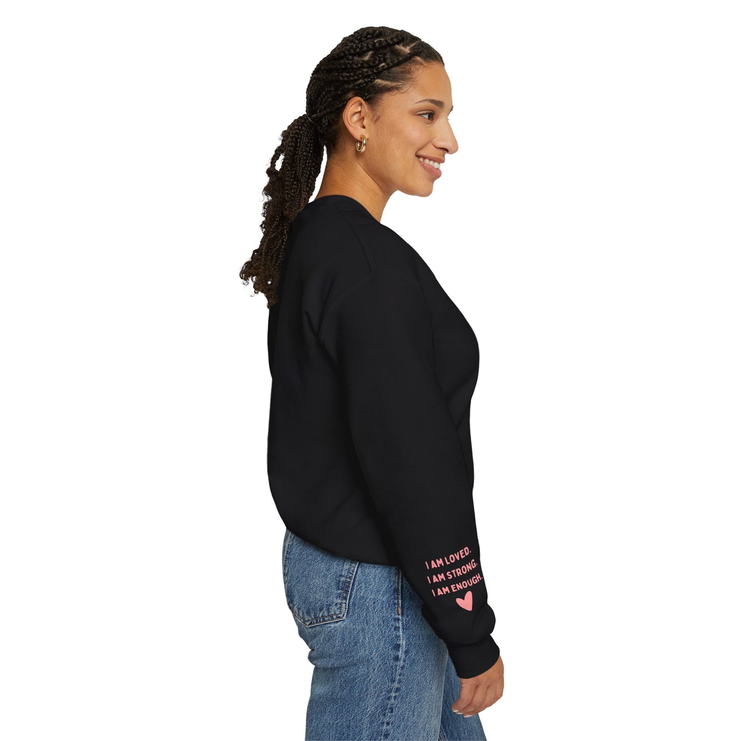 I Am Enough Crewneck Sweatshirt