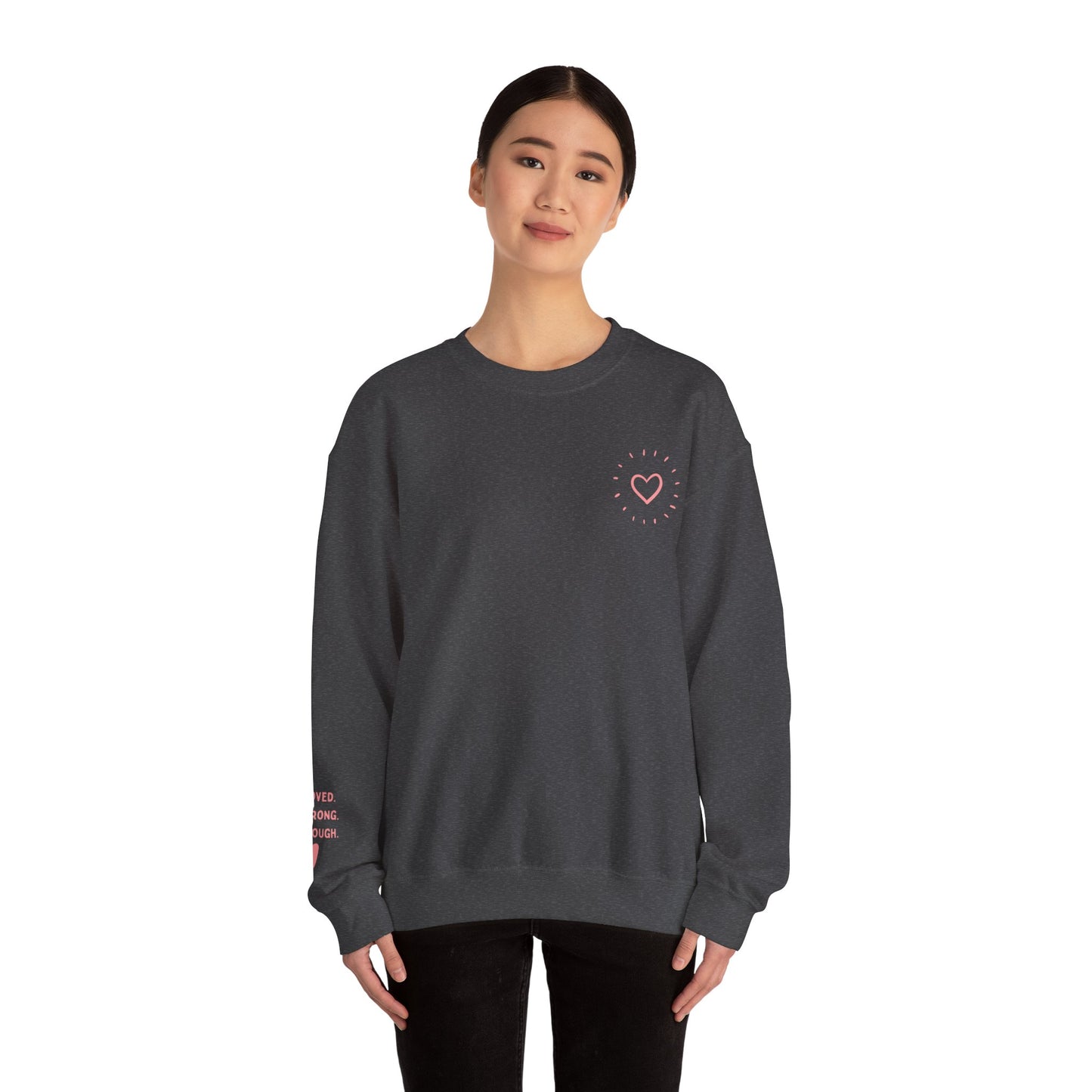 I Am Enough Crewneck Sweatshirt