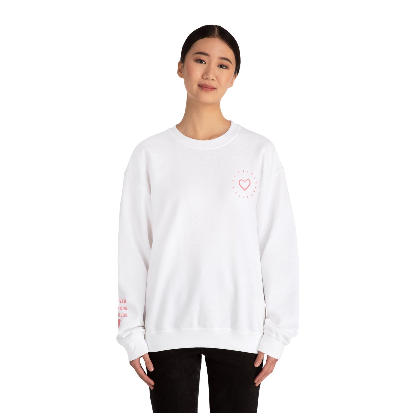 I Am Enough Crewneck Sweatshirt