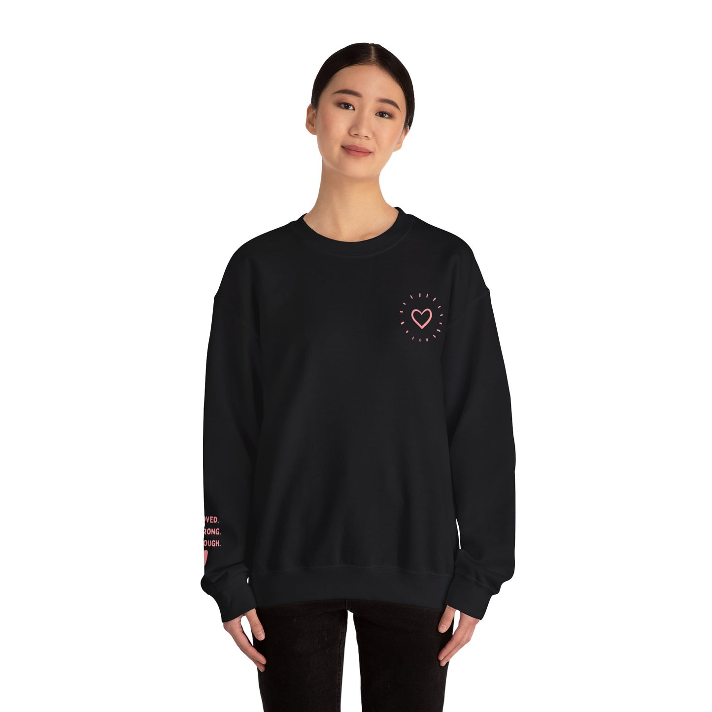 I Am Enough Crewneck Sweatshirt